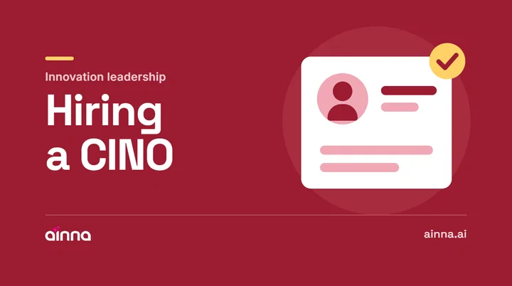 Hiring a Chief Innovation Officer