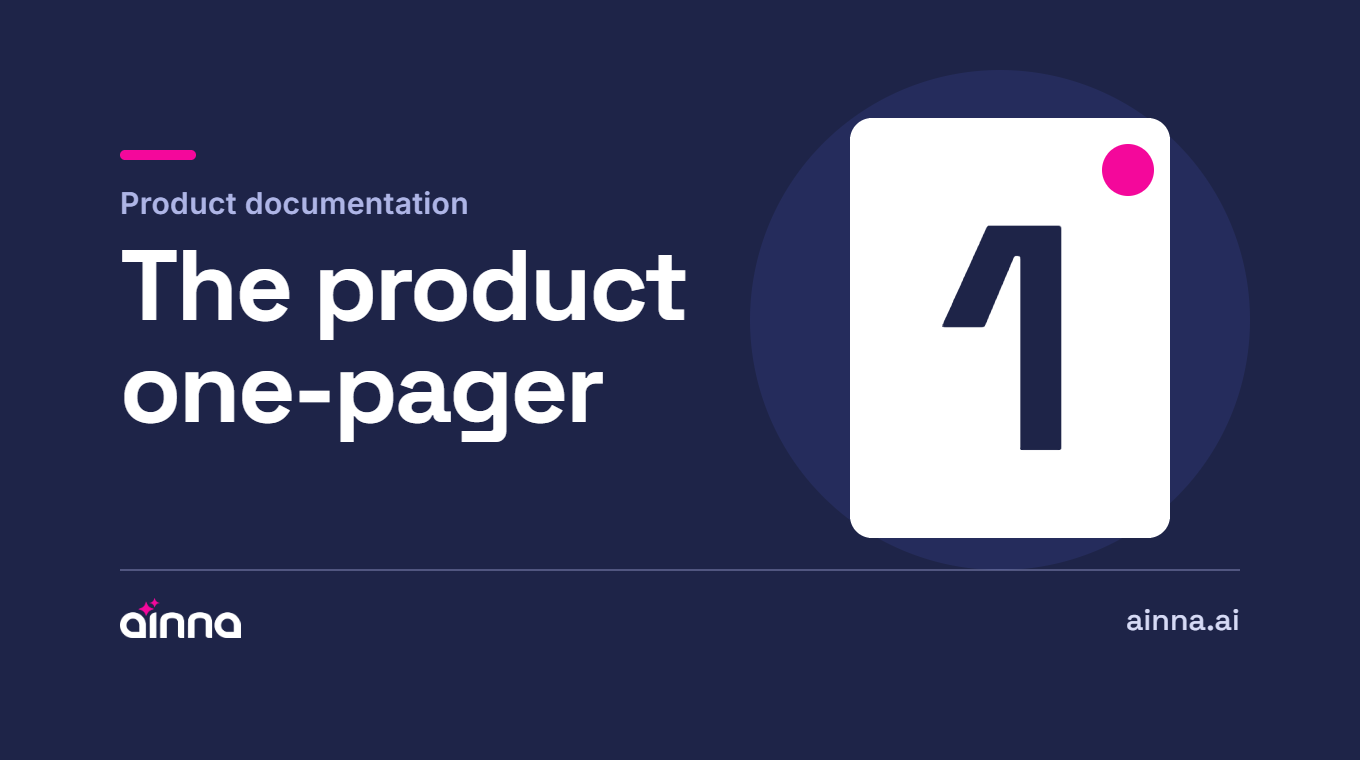 Product One-Pager